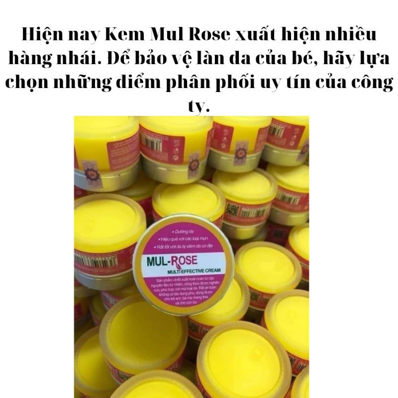 Kem Đa Năng Mul Rose 30g (Chính Hãng)❤Tặng Kèm Serum Của Hãng | BigBuy360 - bigbuy360.vn