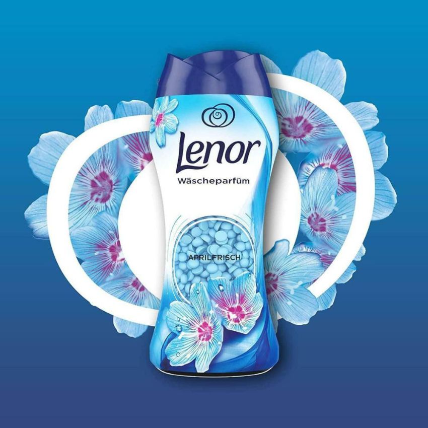 Viên xả vải khô Lenor 210g Đức hương nước hoa giúp mềm vải quần áo mà còn lưu lại mùi thơm lâu