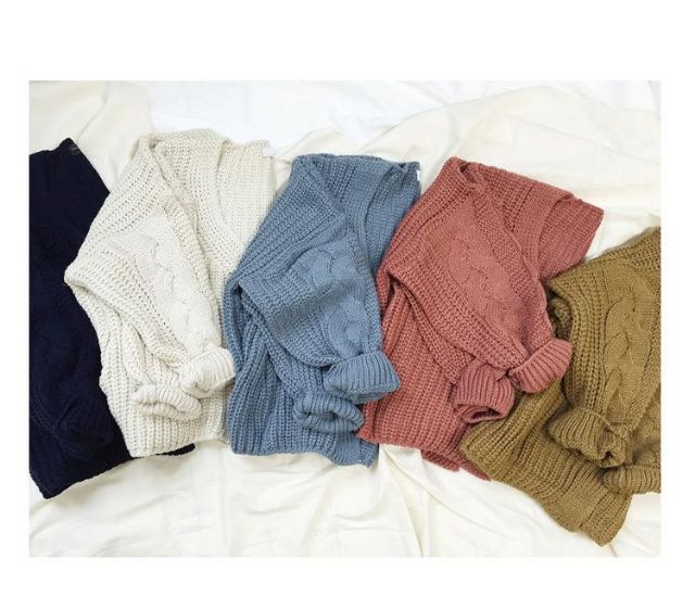 Hàng Sẵn_ Áo khoác len cardigan ulzzang phong cách thời trang Hàn