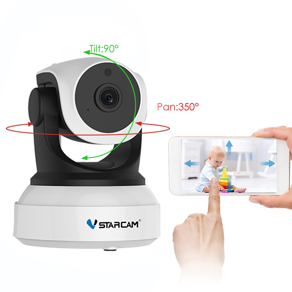 Camera Giám Sát Tự Động Vstarcam 1MP / 3MP IP C24S