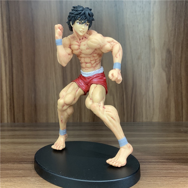 Mô Hình Đồ Chơi Anime Baki Hanma Bằng PVC 15Cm Trang Trí Bộ Sưu Tập Xe Cộ Trang Trí Bàn Làm Việc