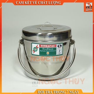 Camen 1 ngăn inox cao cấp,xách cháo