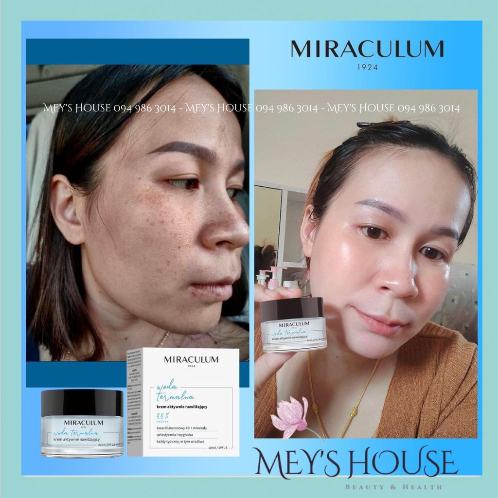 Kem Dưỡng Trắng Da, Kem Dưỡng Ẩm Miraculum Thermal Water Active Phục Hồi Tái Tạo Da 30ml