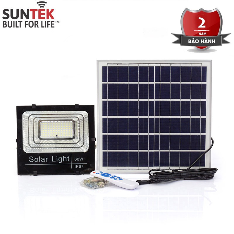 Đèn pha năng lượng mặt trời SUNTEK LED SOLAR 60W