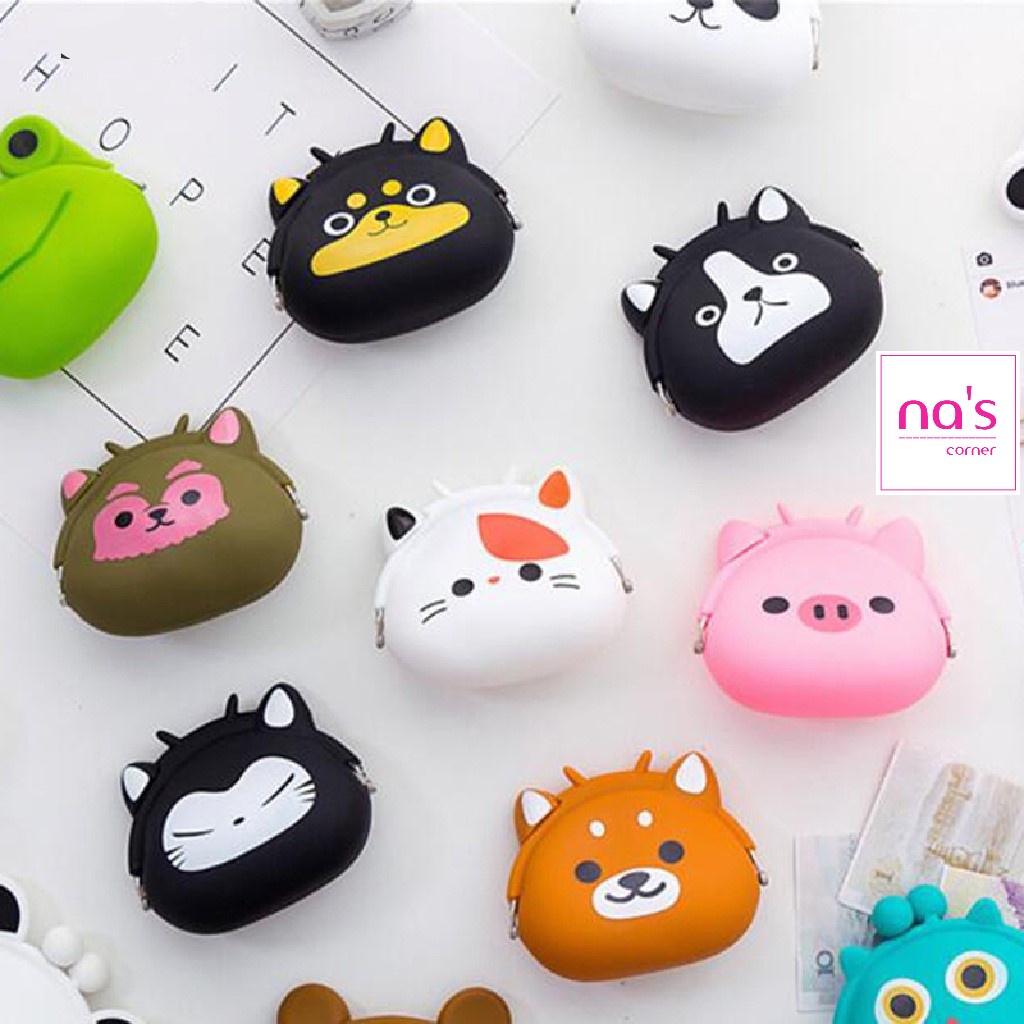 Ví mini silicone đựng tai nghe nhiều mẫu