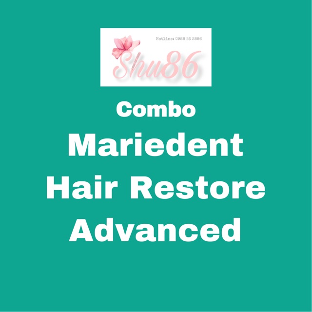 Combo Mariedent Hair Restore Advanced cho khách