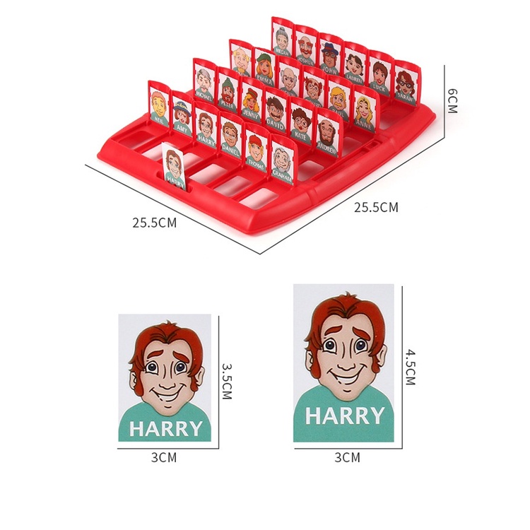 Đồ Chơi Đoán Đoán Ký Tự logic Để Bàn Cho Bé