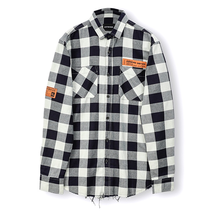 Áo Sơ Mi Nam Fallon Caro Mới Mẻ Trẻ Trung Đa Dụng Chất Vải Flannel Thoáng Mát Thấm Hút Tốt Form Regular Vừa Vặn - FAPAS