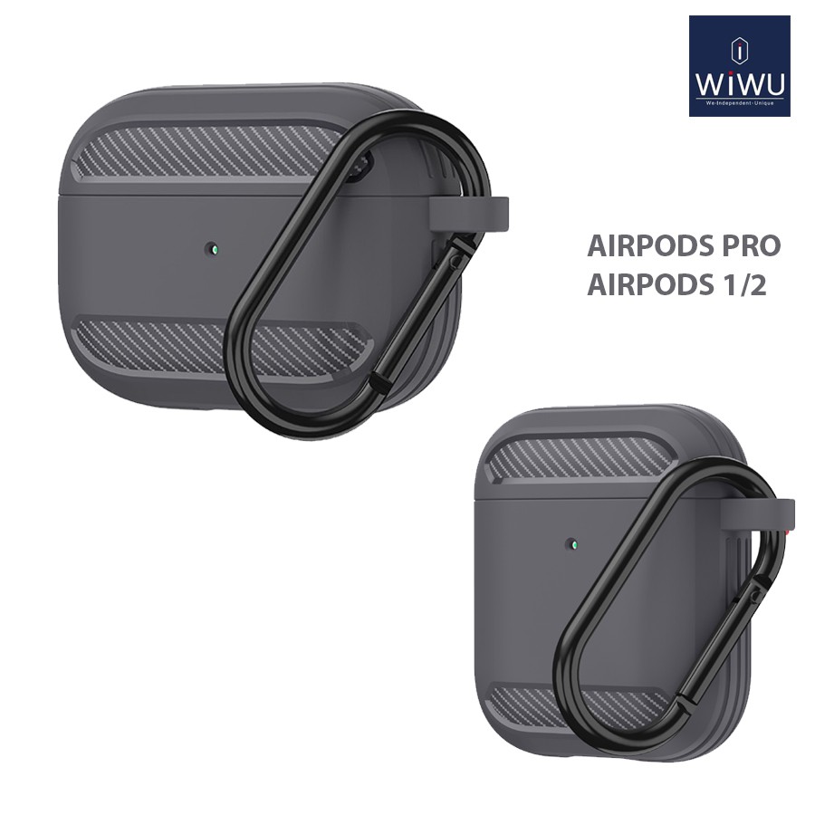 Vỏ Bảo Vệ AirPods Silicone Cao Cấp WiWu (A05)