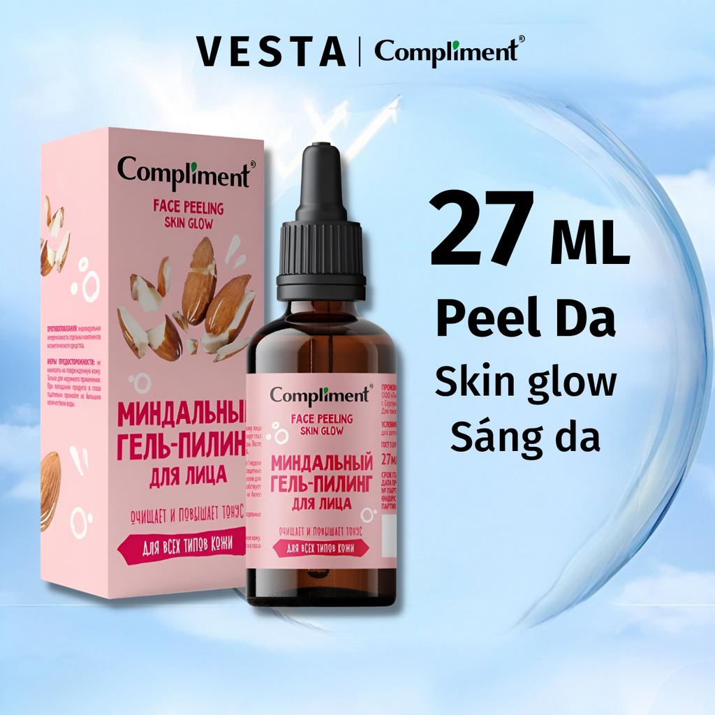 Tẩy Da Chết Hoá Học Peel Da Compliment Skin Glow Làm Sáng Và Căng Bóng Da 27ml