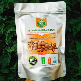 Hạt Sachi Rang Muối  Đặc Sản Đăk Lăk Gói 250gr