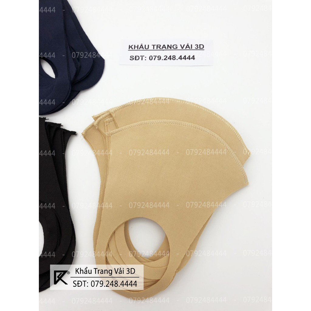 Combo 5 CÁI khẩu trang vải 3D phong cách Hàn Quốc - thời trang | BigBuy360 - bigbuy360.vn