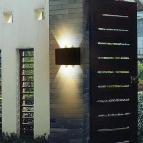 [Giá Rẻ - Uy Tín]  Đèn trang trí hắt tường 2 đầu 6w chống nước TN188 - Decor lighting