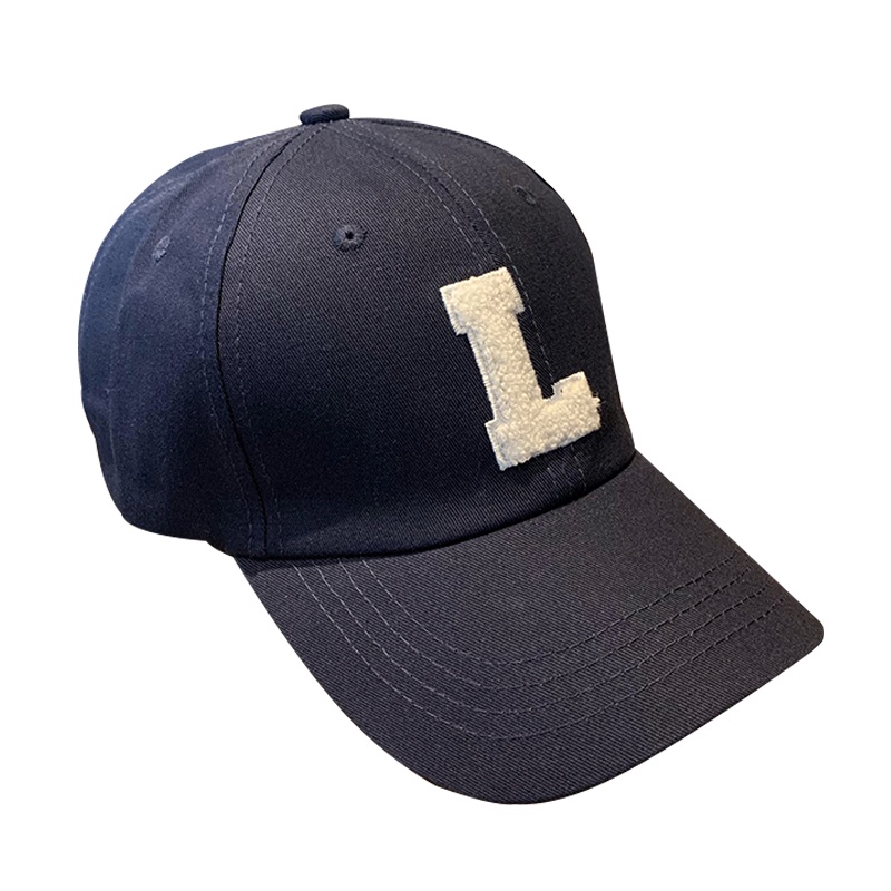 L Mũ Lưỡi Trai Bóng Chày Che Nắng Mùa Hè Cỡ Lớn In Chữ Phong Cách Hàn Quốc Dễ Phối Đồ Hợp Xu Hướng Cho Nữ