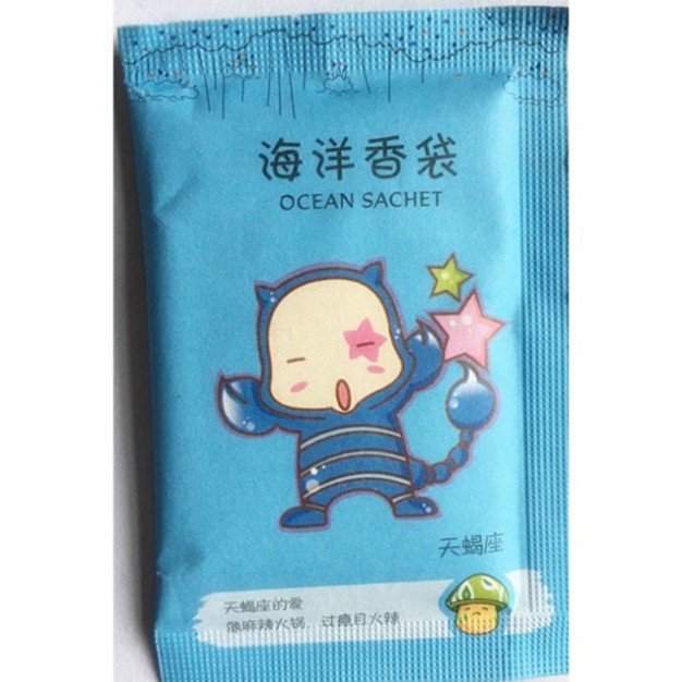 Túi thơm cho quần, áo, giày dép - 12 cung hoàng đạo - Blue Deer - Bánh Hẹ Shop