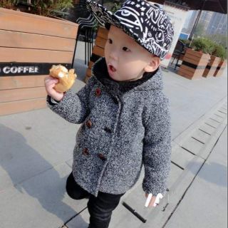 Áo khoác dạ muối tiêu cao cấp sz 6-23kg