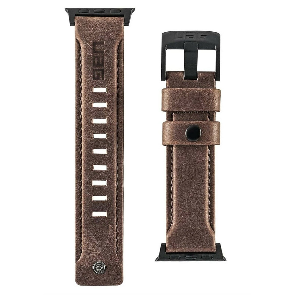 UAG Dây Đeo Bằng Da Mềm Cho Đồng Hồ Thông Minh Apple Watch 6 5 4 3 2 1 41mm 45mm 44mm 42mm / 40mm - 38mm
