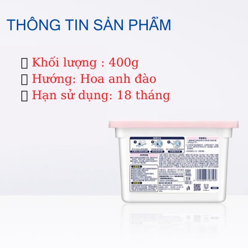 Viên giặt xả quần áo Omo - Hộp 50 viên giặt quần áo lưu hương thơm ngát 24h