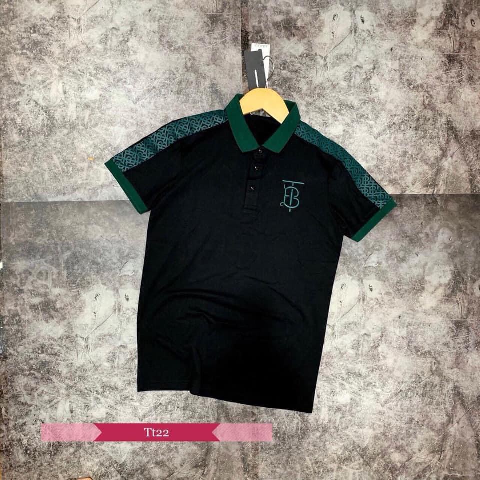 [Tuyệt Phẩm] Áo thun nam polo viền xanh, thêu TB cực đẹp, thoáng mát, hàng có BIGSIZE . | BigBuy360 - bigbuy360.vn