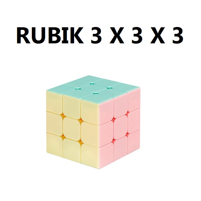 Combo rubik 3x3 2x2 4x4 5x5 Meilong Macaron - Đồ Chơi Thông Minh - BUNNY