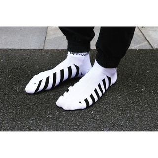 Vớ ngắn UNISEX OFF WHITE - V97