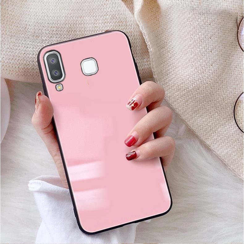Ốp Lưng SAMSUNG GALAXY A8 STAR Mặt kính gương sáng bóng cao cấp