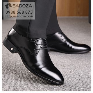 Giày da nam cao cấp công sở hàng hiệu GD60