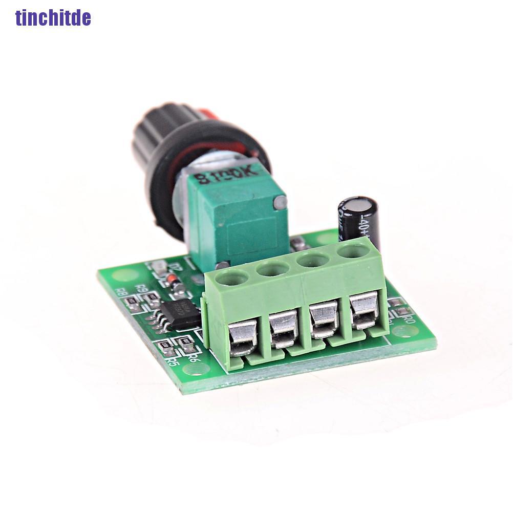 [Tinchitde] 1.8V 3V 5V 6V 12V 2A Low Voltage Motor Speed Controller Pwm 1803B M216 [Tin]