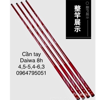 CẦN CÂU TAY 8h DAIWA 4,5m
