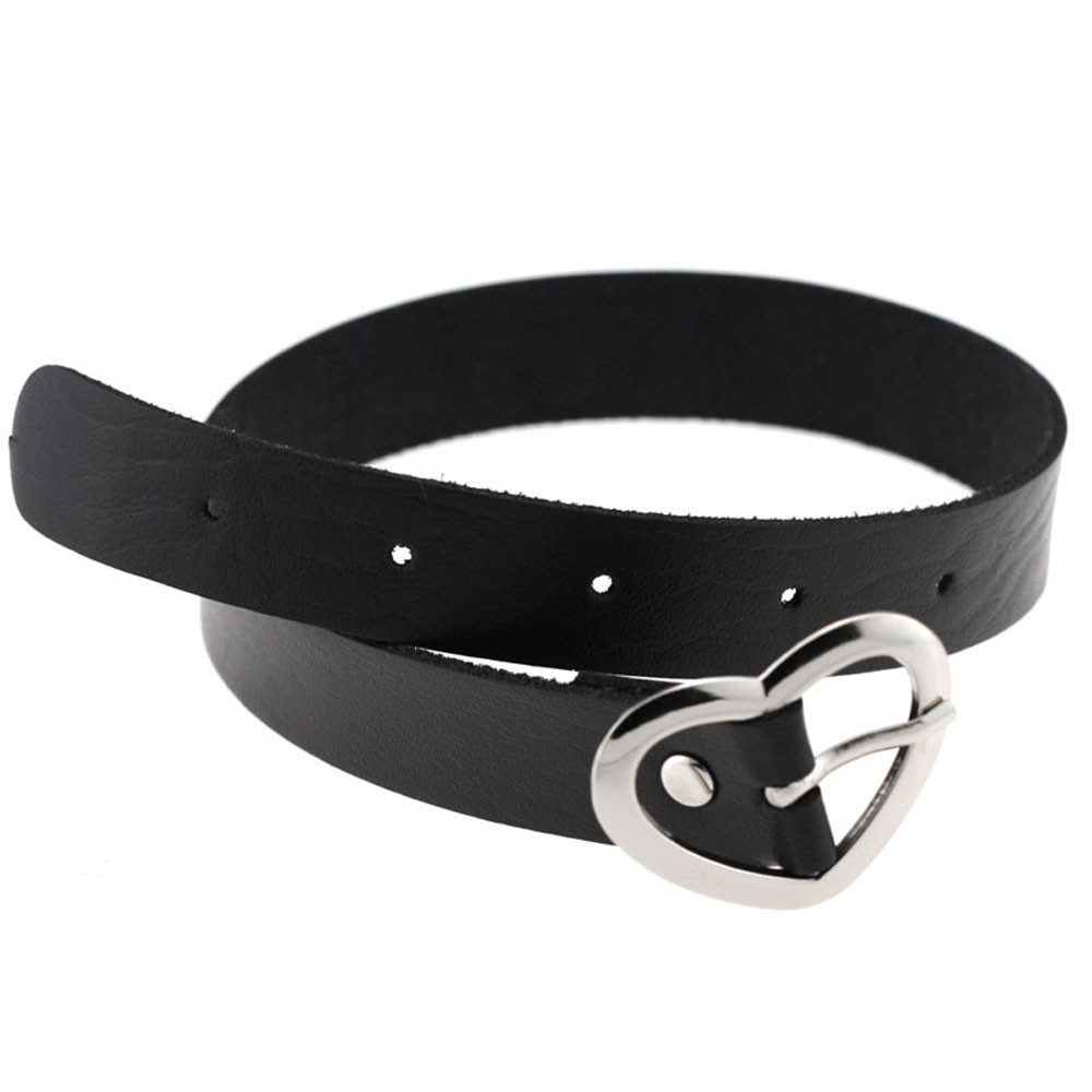 Choker da phối trái tim phong cách Gothic