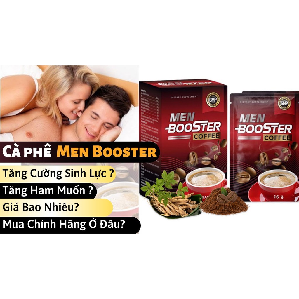 MEN BOOSTER CÀ PHÊ [ CHÍNH HÃNG ] Men Booster Coffee TĂNG CƯỜNG SINH LÝ CỰC MẠNH CỰC CHẤT DÀNH CHO QUÝ ÔNG