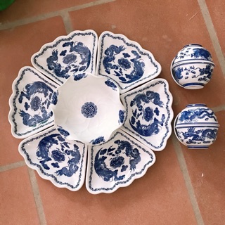 ĐĨA MẶT TRỜI RỒNG XANH-15 món