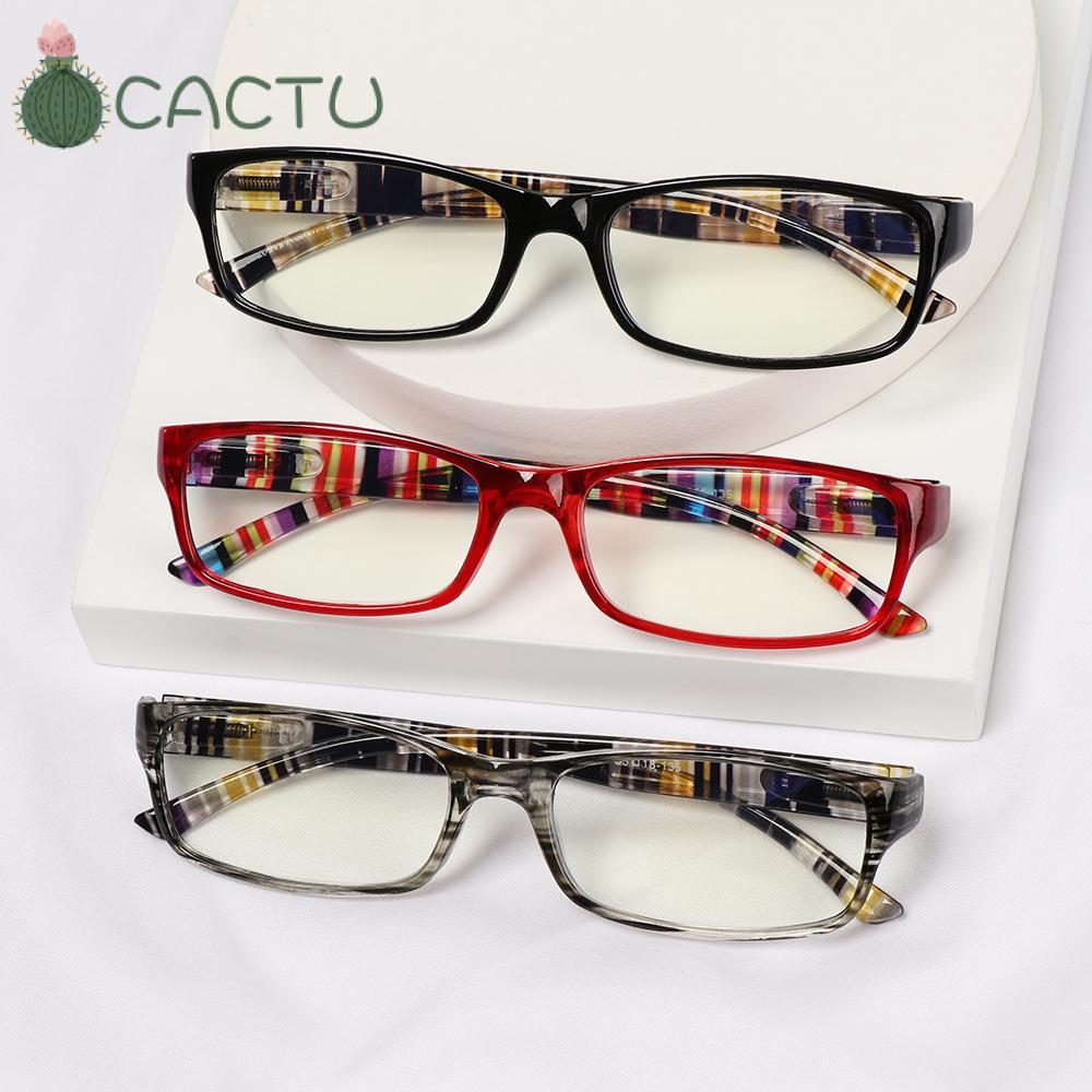 🌵CACTU🌵 Women Men Anti-Blue Light Eyeglasses Elegant Eye Protection Reading Glasses Portable Fashion Comfortable Vintage Ultra Light Frame/Multicolor