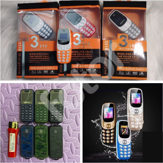 [FREESHIP] ĐIỆN THOẠI MINI NOKIA 3310 (BM10), BM800, BM777, M60 KIÊM TAI NGHE (2 SIM 1 THẺ NHỚ)