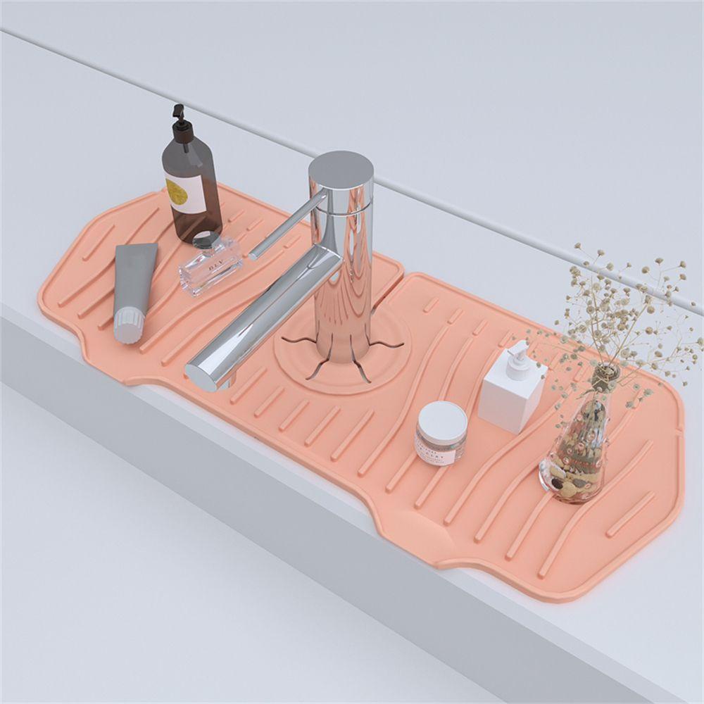 KUNHEV Thảm Lót Vòi Nước Rửa Chén Nhà Bếp / Phòng Tắm Chống Văng Nước