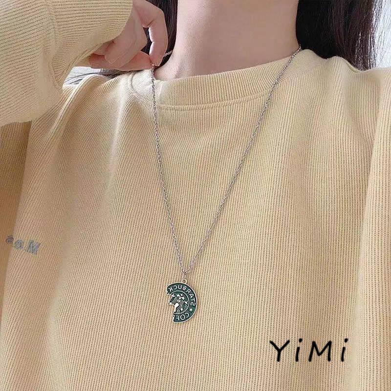 Mặt Vòng cổ Phối Ren Kiểu Dáng Đơn Giản Dễ Phối Đồ Dành Cho Nam Và Nữ