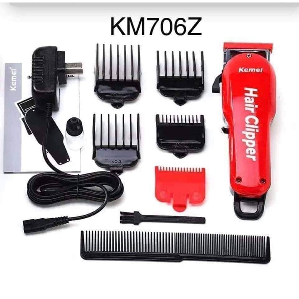Tông đơ Keimei Uspro Li Fade Lưỡi kép Kemei KM-706z