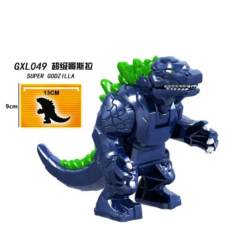 Đồ chơi lắp ráp lego nhân vật siêu anh hùng Godzilla marvel thú vị DIY cho bé