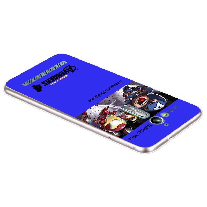 Ốp điện thoại hình Avengers chibi dễ thương cho Asus Zenfone 5 GO ZB500KL ZB501KL 4 Max 2018