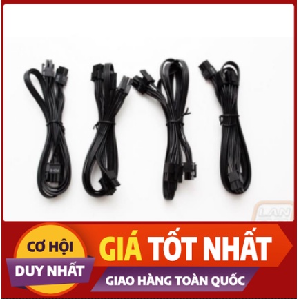 [Lẻ] Dây cáp Modullar cho nguồn EVGA (SATA, PCIE, CPU, ATA)