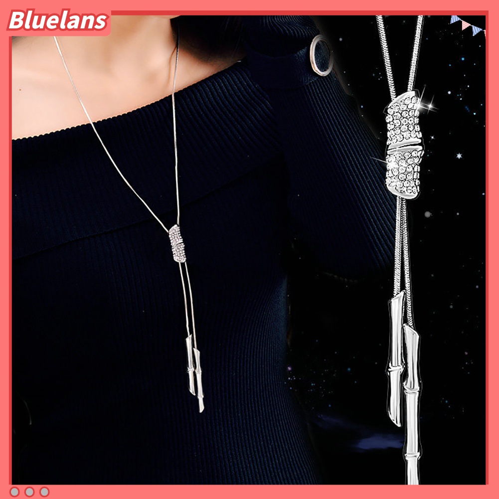 Dây Chuyền Hợp Kim Phối Tua Rua Thời Trang Cho Nữ