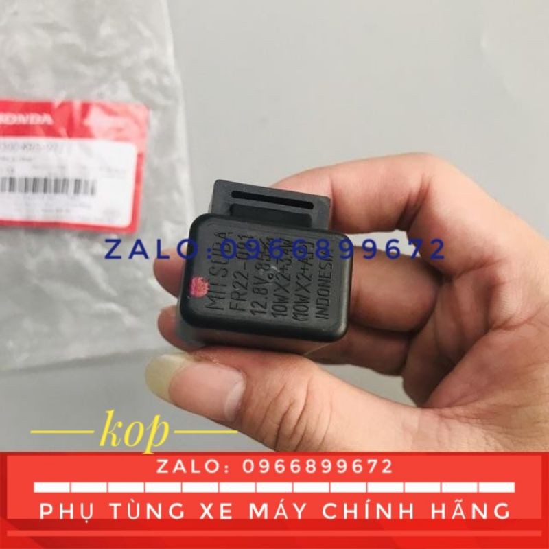 Rơ le xi nhan DREAM , WAE , FUTURE và nhiều dòng xe máy khác lắp chung rơ le xi nháy tạch tạch - Chính hãng honda