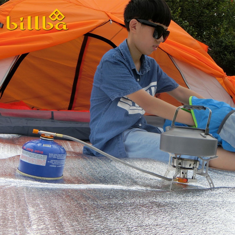 Bếp ga dã ngoại du lịch mini gấp gọn, bếp gas cắm trại dã ngoại đa năng tiện dụng gấp gọn có hộp BB4411 -Billba Outdoors