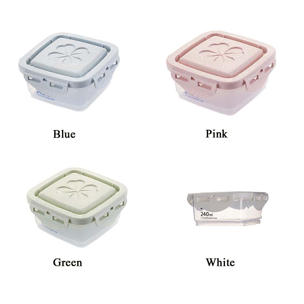 Hộp Đựng Thực Phẩm Bằng Nhựa Trong Suốt Có Nắp Đậy Tiện Dụng