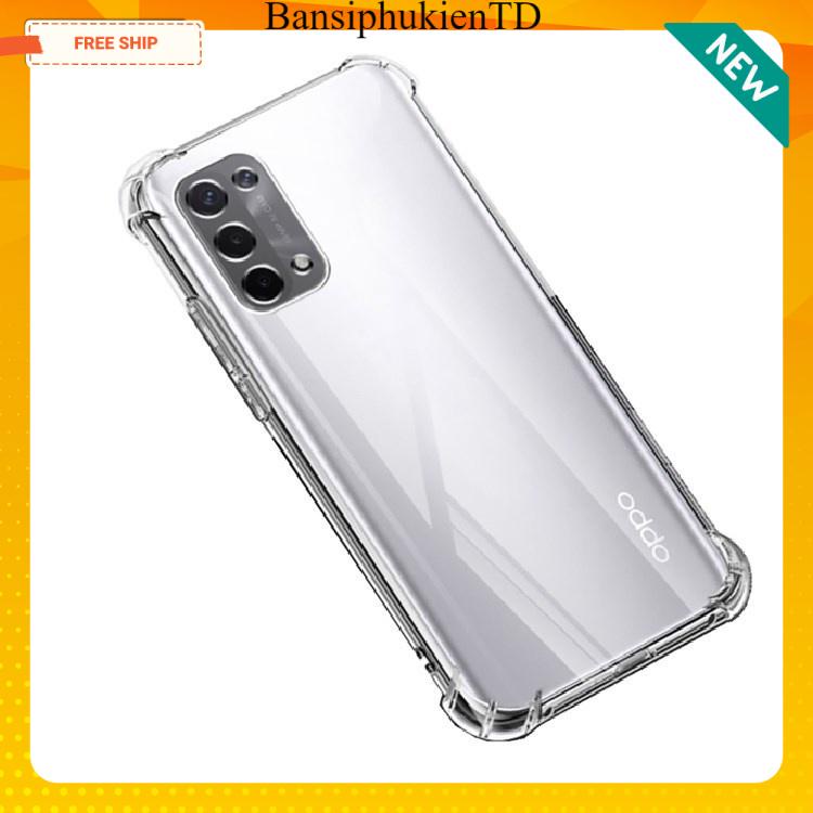 Ốp Trong Chống Sốc Oppo A55 , A16K , A95 Có Viền Bảo Vệ Camera