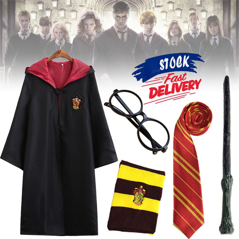 Bộ 5 Trang Phục Hóa Trang Harry Potter Cho Bé