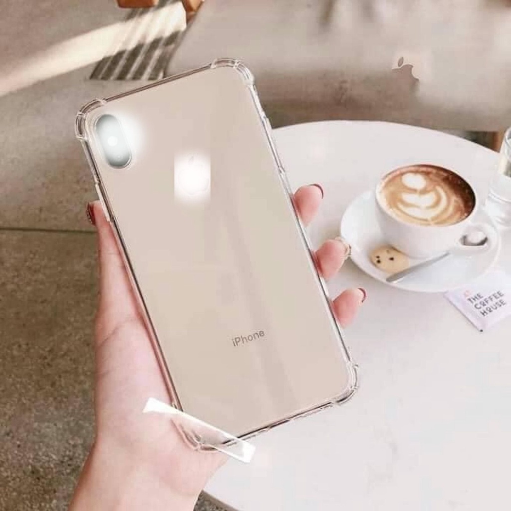 Ốp lưng Iphone chống sốc- Ốp silicon trong suốt  iphone 5/6/6Plus/7g/8g/7Plus/8Plus/X/XSMAX/11/11PRO/ 11PRO MAX