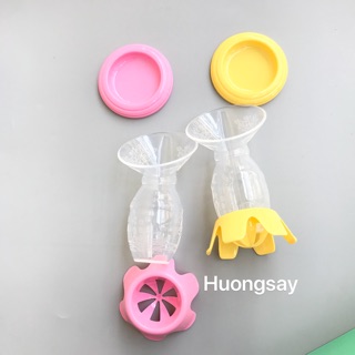 Cốc,phễu hứng chứa sữa mẹ silicon