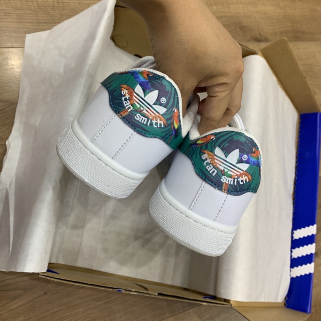 (Fullbox) Giầy stan smith lông công hàng đẹp