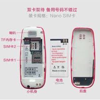 ĐIỆN THOAI NOKIA THÁI LAN 2 SIM 2 SÓNG